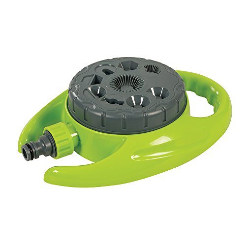 Aspersor para Jardim SILVERLINE TOOLS 718693 Silverline - Aspersores e cabeças de aspersor - preto, verde, plástico, regulável