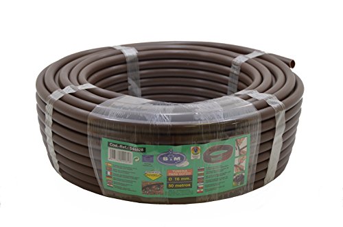 Tubo de Rega Gotejante 16Mm X 50Mt Castanho S&M - Mangueiras de jardim - tubo de rega, gotejante, 16mm x 50mt, castanho, pvc