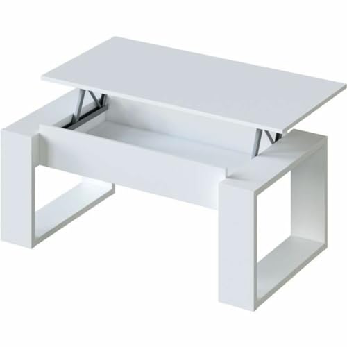 Mesa de Centro INNOVATION HOME FURNISH NOVA Branco FORES - Mesas de centro - mesa, centro, branco