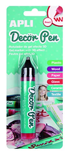 Apli Gel 3D Vermelho 25Ml (Recondicionado Como Novo) APLI - Marcadores e marcadores de texto - gel, vermelho, 25ml, recondicionado