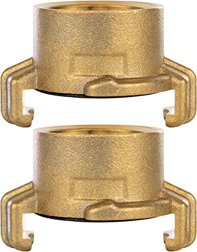 Conector POPPSTAR 2 Conectores Rápidos 1 Pole Poppstar - Conectores de tubos - 2 conectores, latão CW614N, NBR borracha, 1 pole