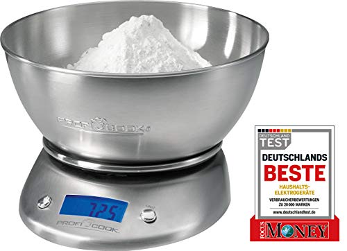 Balança de Cozinha PROFICOOK KW 1040 (Capacidade: 5 kg - Precisão: 1 g) Proficook - Balanças de medição - 5 kg, precisão 1 g