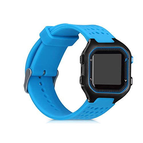 Bracelete KWMOBILE Silicone para Garmin Forerunner 25 L Kw-Commerce - Acessórios para monitor de atividades - silicone, garmin forerunner 25 l, preto, cinzento