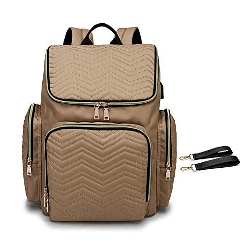 Mochila para fraldas ZPTAT (Cinzento - Poliéster) ZPTAT - Mochilas - fraldas, poliéster, bebé, armazenamento