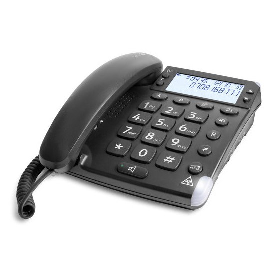 Telefone fixo DORO MAGNA 4000 (Preto - Digital - Teclas grandes) Doro - Telefonia - digital, preto, teclas grandes