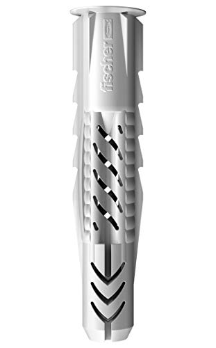 Caixa 50 Unidades Agrafos FISCHER Ux 6X35 Fischer - Ancoragens de gesso - agravos universais, nylon, fixação máxima, rebordo