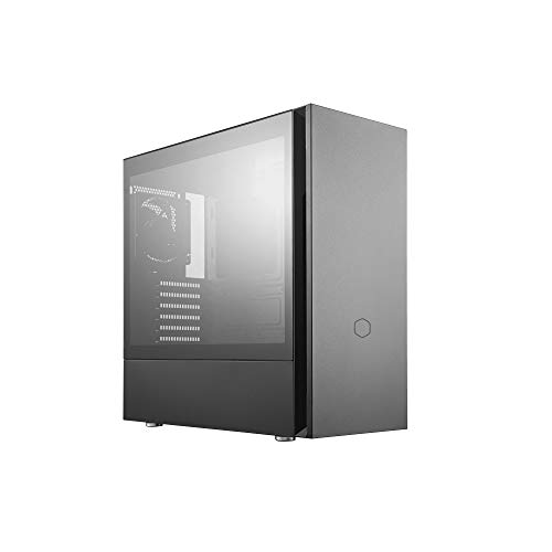 Caixa PC COOLER MASTER Silencio S600 (ATX Mid Tower - Preto) Cooler Master - Componentes de computador - ATX, torre media, preto, 1 x 5.25", 4 x 3.5"