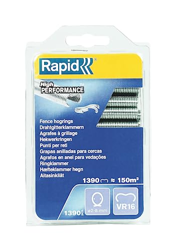 Agrafos para Gaiola RAPID VR16 (1400 peças) Rapid - Acessórios para cercas e portões - 1400 peças, 2-8 mm, aço galvanizado, duráveis