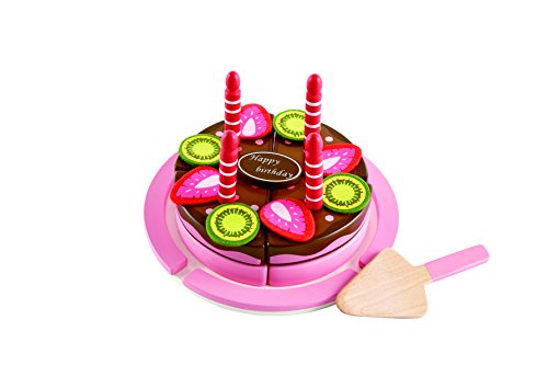 Jogo de Tabuleiro HAPE Wooden Cake (Idade Mínima Recomendada: 3 anos) HAPE - Brinquedos - wooden, 3 anos, sabores, decorar