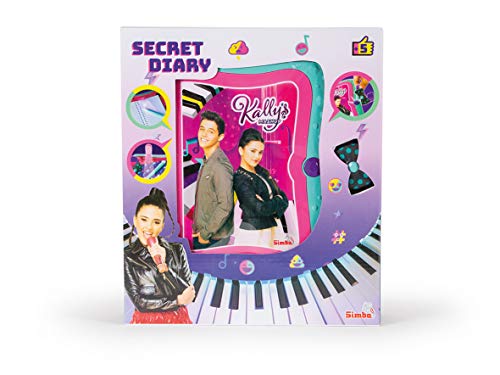 Caderno SIMBA TOYS Secret Diary (Idade Mínima Recomendada: 3 anos) SILVERTORN - Cadernos e bloco de notas - abertura especial, tinta invisível, selo secreto, chave de acesso