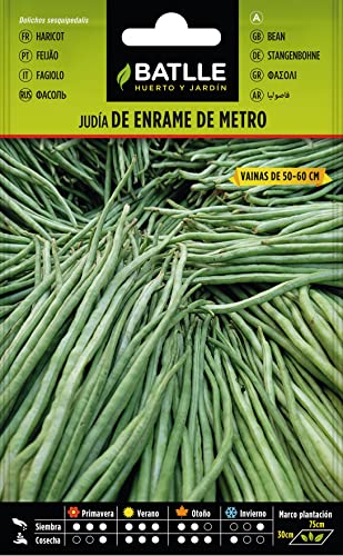 Sementes HORTICOLAS Batlle (Sementes) Metro 1 kg Semillas Batlle - Lâmpadas de plantas e flores - sementes, hortícolas, batlle, metro, 1kg
