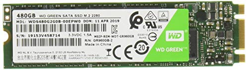 Disco SSD Interno WESTERN DIGITAL WD Green (480 GB - M.2 SATA) Western Digital - Dispositivos de armazenamento - 480 GB, m.2 sata