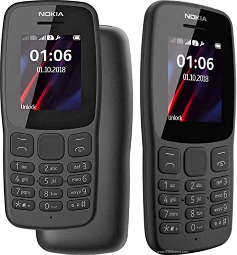 Telemóvel MYPHONE 106 (2.4'' - Preto, Cinzento) Nokia - Telefones com fios - telemóvel, mypphone 106, 2.4 polegadas, preto, cinzento