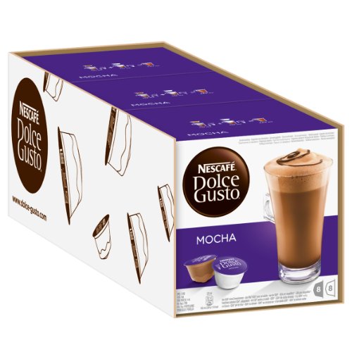 Nescafe Dolce Gusto Capsule Coffee Mocha 3 X 16 Nescafé Dolce Gusto - Café - mocha, capsules, 16 unidades