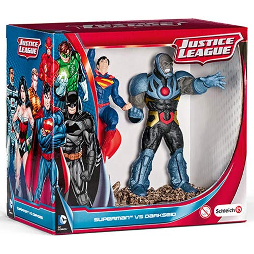 Figura de Ação SCHLEICH Justice League (Idade Mínima Recomendada: 4 anos) Schleich - Bonecos de ação e brinquedo - super herói, superman, Darkseid, acessórios