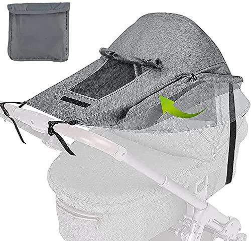 Toldo com Alas Dobráveis e Tragável para Carrinho de Passeio BEBES Annami - Móveis para bebês e crianças pequenas - dobrável, tragável, carrinho de passeio
