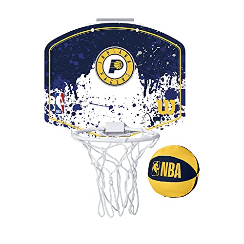 Tabela de Basquetebol WILSON Mini NBA Indiana Pacers Azul (Único) WILSON - Aros de basquete - basquetebol, mini, nba, indiana pacers, azul