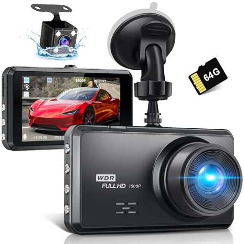 Dashcam Miden 2.5K Doble - Preto (Câmara de Vídeo) MIDEN - Computadores - dashcam, miden, 2.5k, preto, câmara de vídeo, cmos
