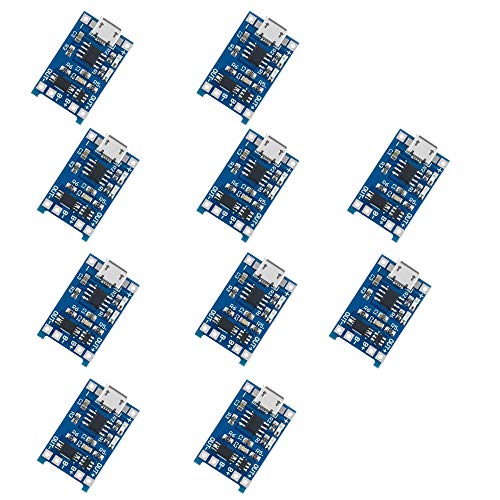 Carregador de Bateria ZKEE SHOP 10PCS 5V 1A Micro Usb Charging Module ZkeeShop - Peças de reposição para telemóveis - micro-usb, carregador, bateria