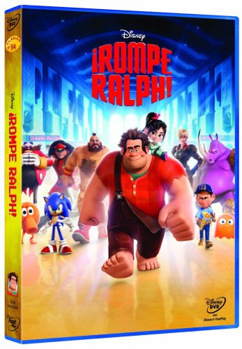 DVD ¡Rompe Ralph! (Edição em Espanhol) (Vídeo) Disney - Dvds e vídeos - dvd, rompe ralph, edição espanhol