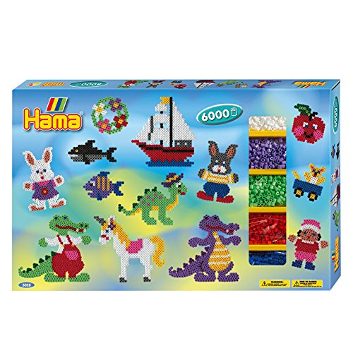 Jogo de Trabalhos Manuais HAMA 3028 (Idade Mínima: 6) Hama - Missangas - jogo, trabalhos manuais, hama, 3028, idade mínima, 6%