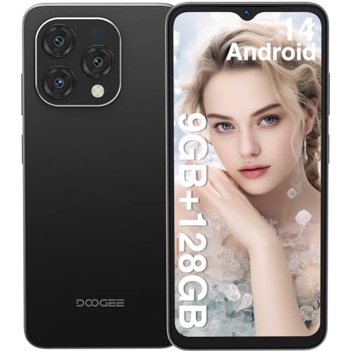 Smartphone DOOGEE N55 (6.56'' - 9 GB - 128 GB - Preto) DOOGEE - Telemóveis - 6.56 polegadas, 9 GB, 128 GB, preto