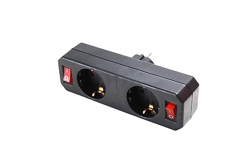 Adaptador de energia DEXLAN 2X2X16A/250V~ ARBUTUS - Tomadas e soquetes de energia - 2x2x16a, 250v