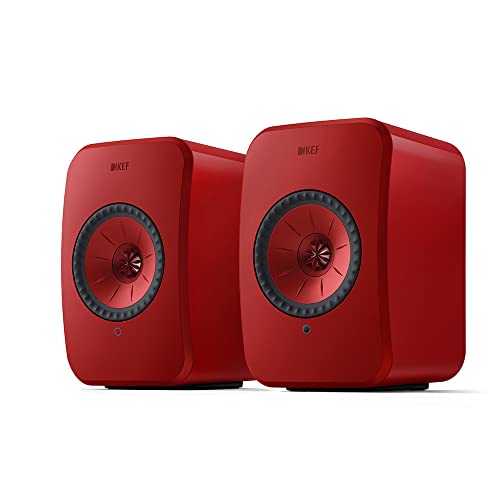 Colunas Wi-Fi KEF LSX II (Vermelho - Autonomia: 12 horas) KEF - Alto-falantes - wi-fi, kef lsx ii, vermelho, autonomia 12h