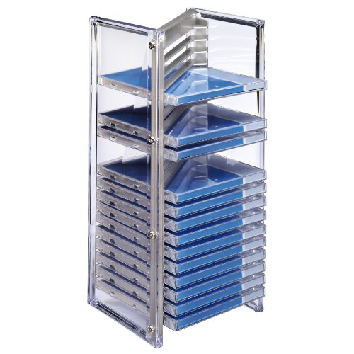 Hama 00102200 suporte de armário para discos óticos Prateado Hama - Armários e racks de armazenamento de mídia - prateado, metal, 20 peças