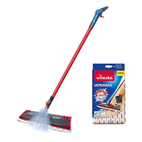 Esponja para Limpeza VILEDA Spray 1-2 (Microfibra) Vileda - Esfregonas - microfibra, spray