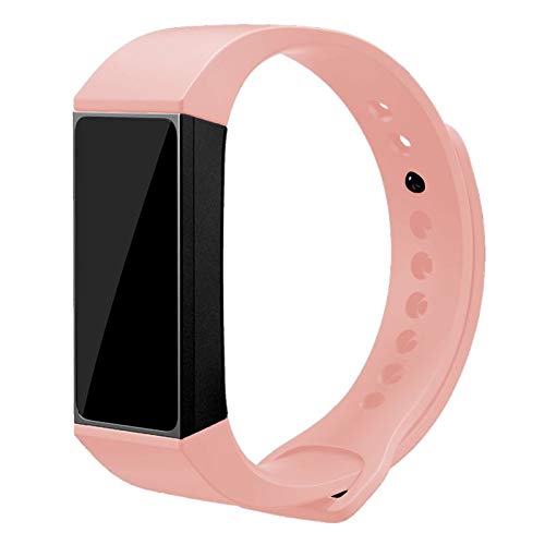 Bracelete para Xiaomi Mi Band 4C COOL em Silicone Rosa Suave Cool - Acessórios para monitor de atividades - compatível, silicone suave, rosa, dimensões