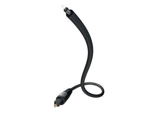 Cabo Fibra Ótica INAKUSTIK (Toslink - 1.5 m - Preto) Inakustik - Cabos de áudio e vídeo - toslink, 1.5m, preto, masculino-masculino