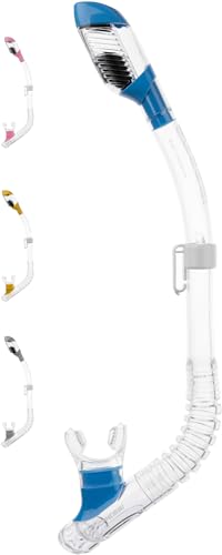 Snorkel CRESSI Minidry (Tamanho Único) Cressi - Guarda-sóis e guarda-chuvas - anti-salpicos, boquilha de silicone, tamanho único