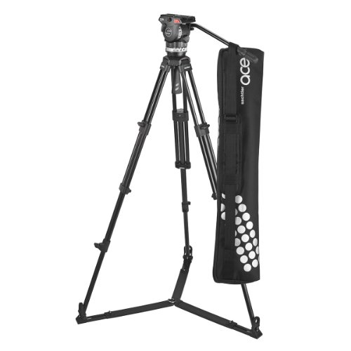 Tripé SÁCHTLER Ace M GS 3-Way Panoramic Head Sachtler - Tripés e monopés - ajuste de nível, cabeça panorâmica, telescópico, inclinável