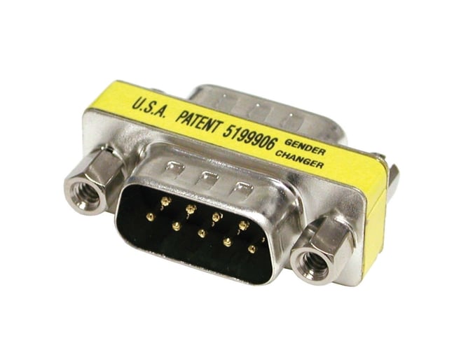 Adaptador C2G 80921 (DB9 - DB9 - Preto) C2G - Adaptadores - db9, preto, conversor, prateado