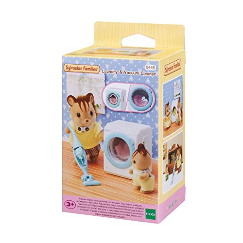 Figuras de Ação SYLVANIAN FAMILIES La machine à laver et aspirateur EPOCH - Brinquedos - figura, ação, sylvanian families, machine à laver, aspirateur