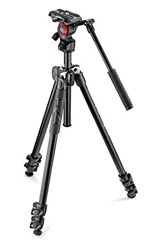 Tripé de Vídeo MANFROTTO MK290LTA3-V (Altura Máxima: 183 cm - Alumínio) Manfrotto - Tripés e monopés - 183 cm, 4 kg, 3 pernas, fecho flip lock