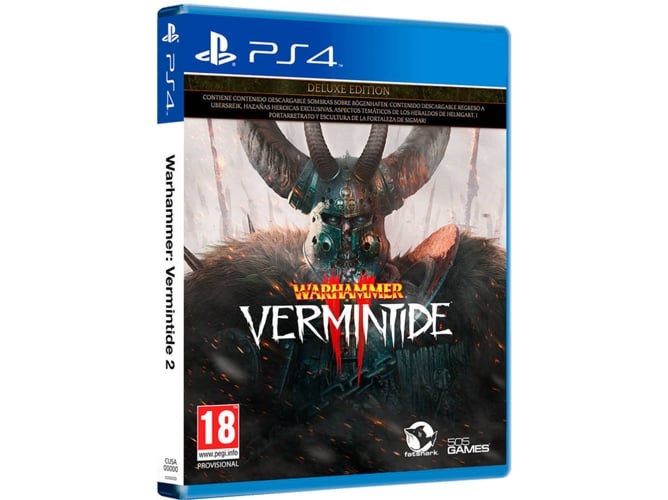 Jogo PS4 Warhammer: Vermintide 2 (Deluxe Edition) 505 Games - Software de jogos de vídeo - ps4, ação, rpg, deluxe edition