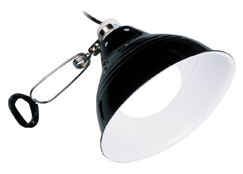 Luz para Aquário EXO TERRA Glo W Medium EXO TERRA - Aquecimento e iluminação do habitat de répteis e anfíbios - luz aquário, efeito lunar, reflector metálico, abraçadeira resorte, enchimento cerâmico
