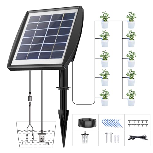 Sistema de Rega ANKWAY com Energia Solar e Sensor de Água Ankway - Controlos de aspersores - solar, sensor, auto-rega, gotejamento