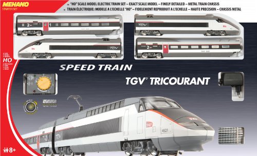 Conjunto de veículo e pista MEHANO 11101 Mehano - Trens e conjuntos de trem em miniatura - 