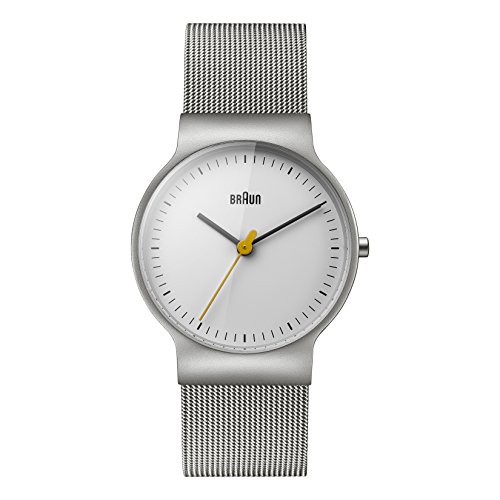 Relógio de Mulher BRAUN BN0211WHSLMHL (Branco) Braun - Relógios - aço inoxidável, branco, lcd, relógio de pulso