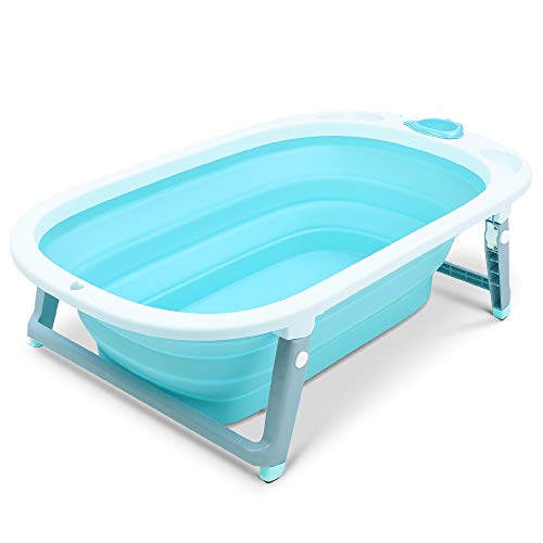 Banheira para Bebé WUUBEBB01 | Azul (Puericultura - Dormir) wuuhoo - Móveis para bebês e crianças pequenas - segurança, anti-deslizantes, fácil de limpar, plástico tpe