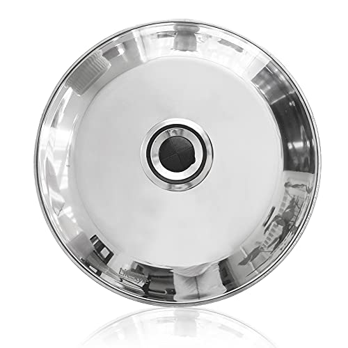 Tampa para Sartenes INOX 26 Cm (Recondicionado Como Novo) BRICOMIRAS - Tampas para panelas e frigideiras - inox, 26 cm, indução, fácil de limpar
