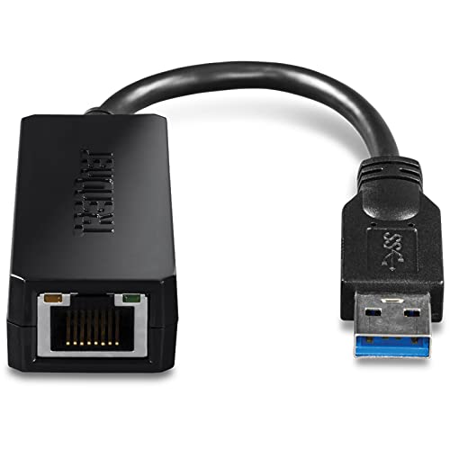 Adaptador de Rede TRENDNET TU3-ETG (USB 3.0) Trendnet - Placas e adaptadores de rede - usb 3.0, adaptador