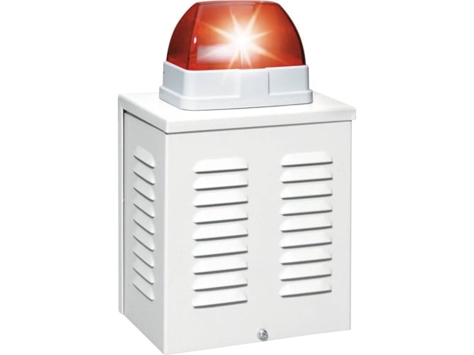 Sirene de alarme elétrica ABUS SG1650 | Branco ABUS - Câmeras de vigilância - alarme, sinalizador, luz de alerta, compacto