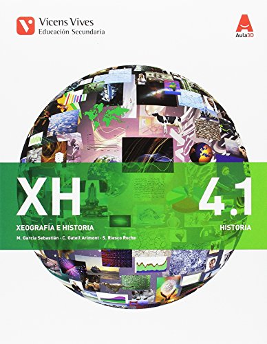 Livro Xeografía Histórica 4º Eso de Aula 3D Galicia Editorial Vicens Vives - Livros - xeografía histórica, aula 3d, galiza, prehistória, ilustrações