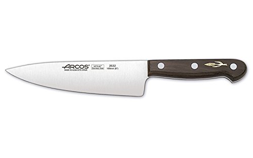 Faca de Cozinha Arcos Jacarandá | Aço inoxidável, Nitrum, Punho de madeira de palisandro - 15.5cm Arcos - Facas de cozinha - aço inoxidável, nitrum, madeira de palisandro, 15.5cm