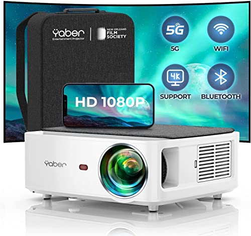 Projetor Yaber 20000 Lumens (Full HD - 1080p) YABER - Projetores - full hd, 1080p, 20000 lumens, bluetooth, wifi