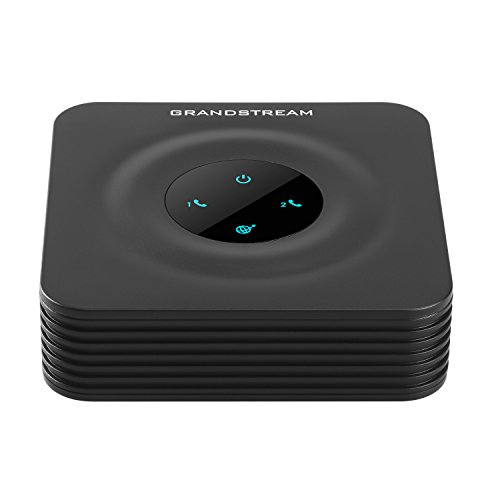 Adaptador de telefone VoIP GRANDSTREAM HT802 Grandstream - Gateways e roteadores voip - voip, rj45, ca, preto